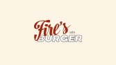 Burger logo, sosyal medya, menü, ambalaj mockup