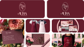 AURA FLOWERS LOGO TASARIMI