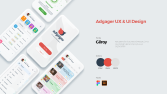 Adgager Mobil App & Web Dashboard UI Design