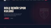 Bolu Demirspor — Spor Kulübü Sitesi (Laravel CMS)