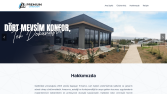 Premium Cam Balkon Web Sitesi Tasarımı