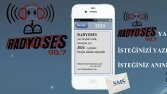 Radyo Ses -  SMS hattı reklamı