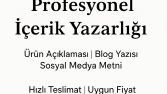 içerik yazarlığı ve ürün açıklaması örnekleri