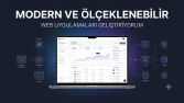 Modern ve Ölçeklenebilir Web Uygulamaları Geliştiriyorum