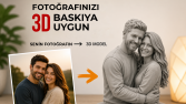 Fotoğraftan STL FBX OBJ 3D Yüz/Portre Modelleme Yapıyorum