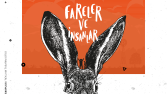 FARELER VE İNSANLAR KİTAP KAPAĞI TASARIMI