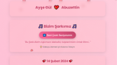 Sevgiliye Web Site