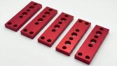 CNC İşlenmiş Alüminyum Fikstür Plakası – Teknik Çizim ve Üre