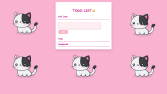 Kitty To-do List Application