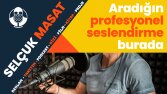 Ben, senin için profesyonel ve etkili seslendirme yaparım