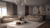 Modern Minimalist Yaşam Alanı Tasarımı