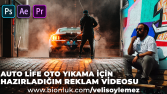 Auto Life Oto Yıkama için hazırladığım reklam videosu 