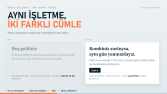 Web Sitesi Ana Sayfa Metni - Önce / Sonra
