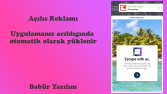 Reklam Entegrasyonu