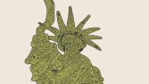 Keith Haring çiziminin yeniden yorumlanması