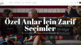 Çocuk giyim üzerine modern web sitesi
