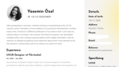 CV Tasarımı