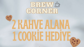 Kahve Kampanyası Afiş Tasarımı | Brew Corner (Konsept Çalışm