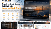 Enerva – PHP Tabanlı Çok Dilli Kurumsal Web Sitesi