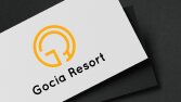 Gocia Resort Hotelin konsept logo tasarımı.