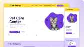 PetCareCenter - Evcil Hayvan Mağazası Giriş Sayfası