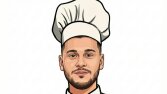 Restoran logosu için vektörel çizim