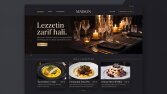 Restoran ve Kafe İçin Modern Web Tasarımı