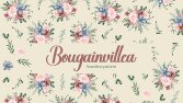 Bougainvillea Seamless pattern