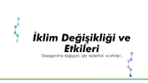 Hareketli iklim infografik sunum