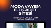 Moda Vayem E-Ticaret Sitesi