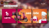 Mehmet usta İnstagram 3'lü post tasarımı