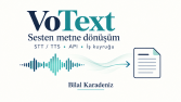 VoText — Ses ve Metin Dönüşüm Uygulaması
