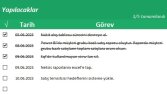 Yapılacaklar Listesi