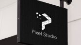 Pixel Studio logo tasarımı