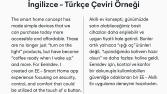 Hızlı ve Hatasız İngilizce – Türkçe Çeviri