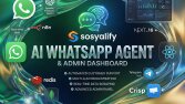 AI Powered Advanced WhatsApp Support Agent & Admin Dashboard