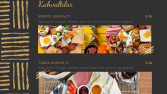 Lüks Restaurant Menüleri