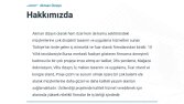 Akman Dizayn Web Sitesi Tanıtım Yazısı
