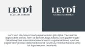 Leydi Güzellik Merkezi - Logo Tasarımı