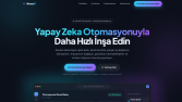 NovaAI - Yapay Zeka & SaaS Web Platformu Landing Page