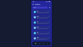 Crypto - Mobil app design UX/UI