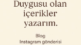“Blog, Sosyal Medya ve Hikâyeleştirme Odaklı Metinler”