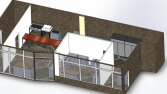 3D Restaurant Tasarımı