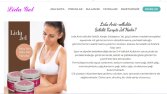 Lida Gel Selülit Kremi için yaptığımız web sayfası. 