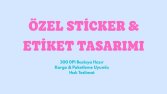 Markanız İçin! Sticker Tasarımı