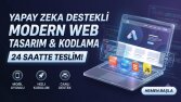 Yapay Zeka Destekli Modern Web Tasarım & Kodlama