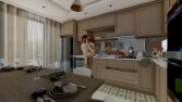 İç Mimari - Mutfak Tasarımı Render & Teknik çizim