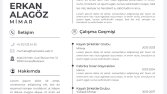 CV tasarımı
