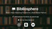 Bibliosphere Frontend Projesi 