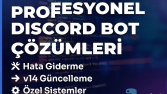 Ben sıfırdan Discord botu yazar ve tüm hataları çözerim